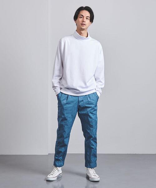 kolor（カラー）の「＜kolor（カラー）＞ ナイロン パッカリング チノ■■■（その他パンツ・メンズ・ターコイズブルー/ライトグレー/ネイビー・1/3/2）」の16枚目の写真