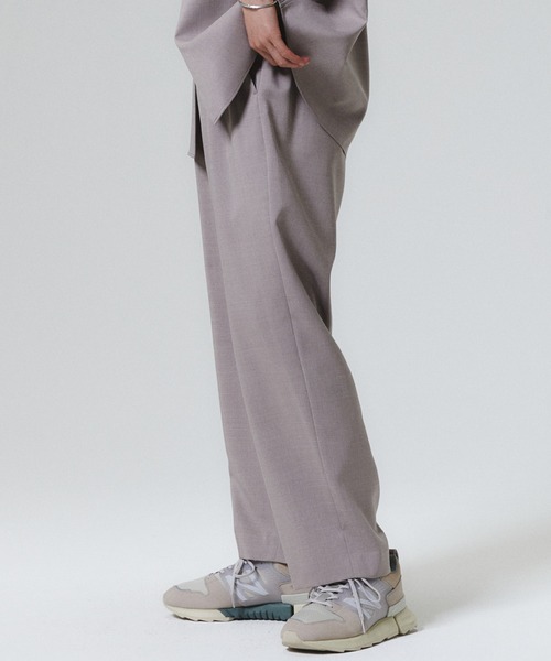 WYM LIDNM（ウィム バイ リドム）の「PE W-POCKET SHIRT SET-UP（シャツ/ブラウス・メンズ・ブラック/ベージュ/ブルー系その他/ライトベージュ・S/M/L）」の22枚目の写真