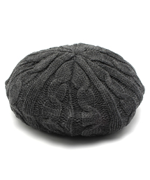 ONSPOTZ | NEW YORK HAT CABLE BERET(ハンチング/ベレー帽)