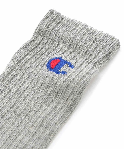 Champion（チャンピオン）の「【Champion】[MEN'S]CMSCH001/３足組フルレングスソックス/メンズ/チャンピオン（ソックス/靴下・メンズ・ホワイト/ブラック/グレー・25cm～27cm）」の6枚目の写真