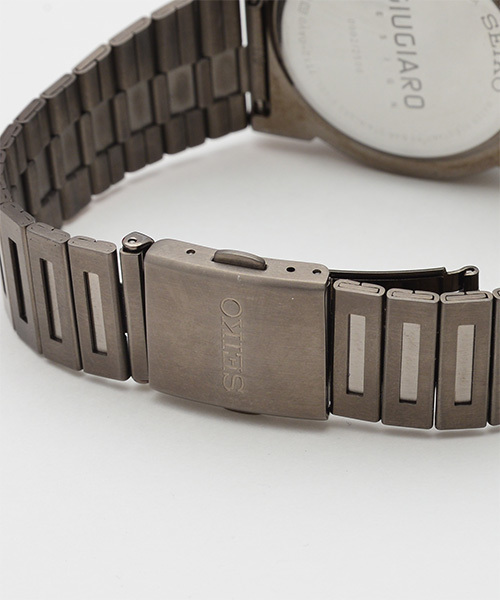 SEIKO(セイコー)の「SEIKO GIUGIARO DESIGN / SCED019(アナログ腕時計・メンズ・ブラック×ブラック/チャコールグレー×ブラック・ONE SIZE)」の6枚目の写真