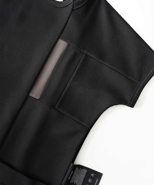 SHAREEF(シャリーフ)の「RIDGE TWILL SWITCHING DOLMAN S/S T(Tシャツ/カットソー・メンズ・ラベンダー/ホワイト/ブラック・2/3/1)」の4枚目の写真