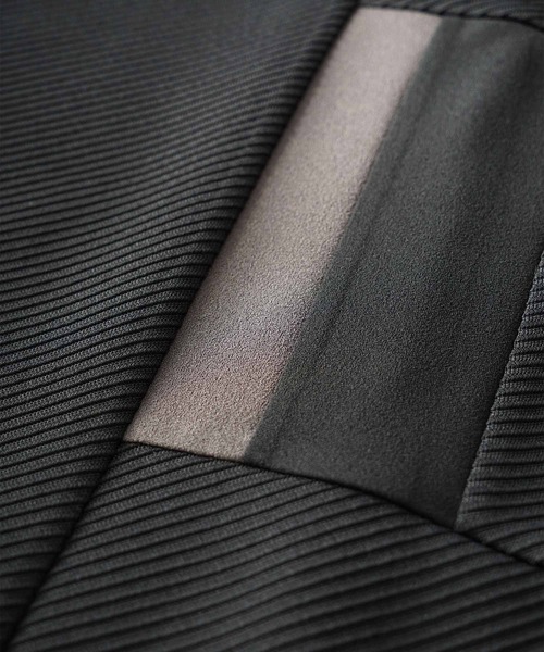 SHAREEF(シャリーフ)の「RIDGE TWILL SWITCHING DOLMAN S/S T(Tシャツ/カットソー・メンズ・ラベンダー/ホワイト/ブラック・2/3/1)」の7枚目の写真