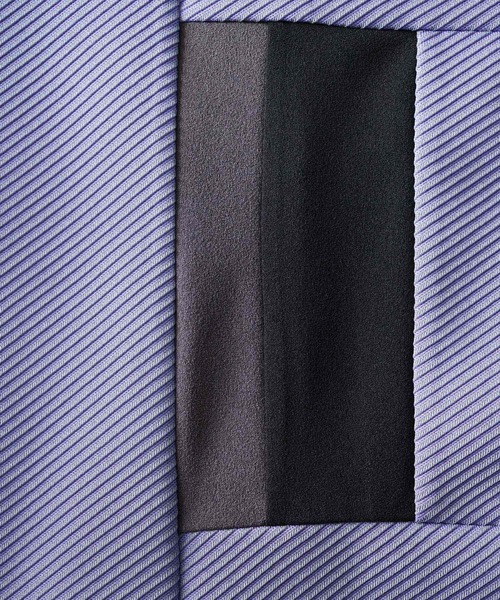 SHAREEF(シャリーフ)の「RIDGE TWILL SWITCHING DOLMAN S/S T(Tシャツ/カットソー・メンズ・ラベンダー/ホワイト/ブラック・2/3/1)」の10枚目の写真