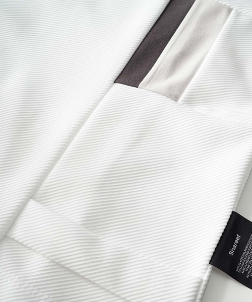 SHAREEF(シャリーフ)の「RIDGE TWILL SWITCHING DOLMAN S/S T(Tシャツ/カットソー・メンズ・ラベンダー/ホワイト/ブラック・2/3/1)」の19枚目の写真