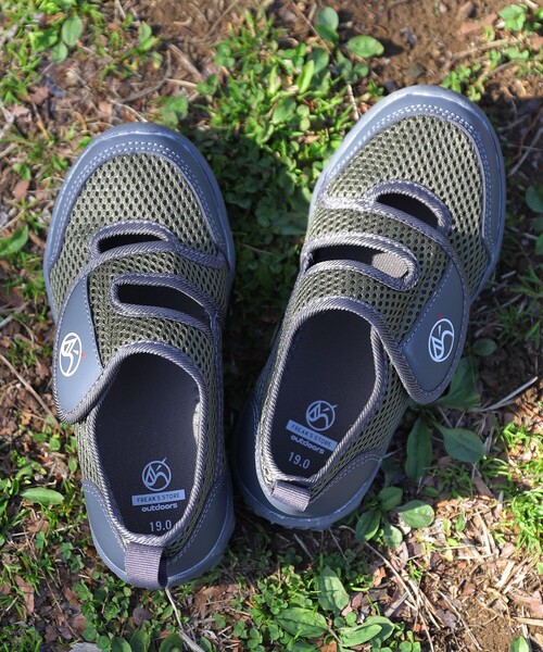 FREAK'S STORE(フリークスストア)の「FREAK'S STORE/フリークスストア 【WEB限定】KIDSウォーターシューズ(スニーカー・キッズ・ブラック/オリーブ・19/17/18/21.0cm/20.0cm)」の12枚目の写真