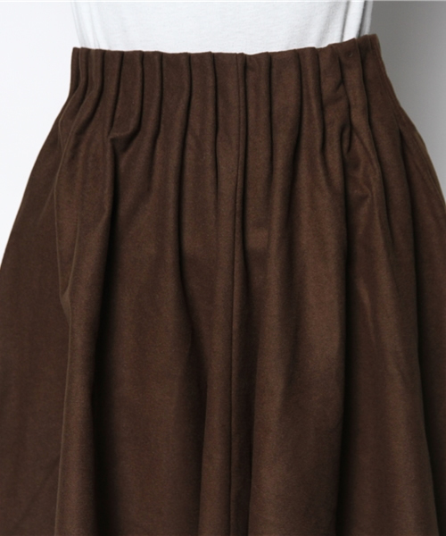 Kastane（カスタネ）の「【Kastane】Wタックステッチスカート（スカート・レディース・その他18/ブラウン/ネイビー・FREE）」の8枚目の写真
