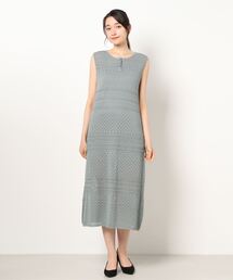 earth music&ecology | 透かし編みワンピース ＊(ワンピース)