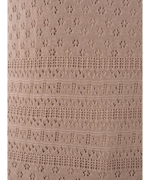 earth music&ecology（アースミュージックアンドエコロジー）の「透かし編みワンピース ＊（ワンピース・レディース・テラコッタ/グリーン/ベージュ・FREE）」の14枚目の写真