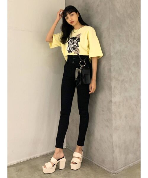 EMODA（エモダ）の「ワイドギャザーハイヒール（サンダル・レディース・アイボリー/グレー/ブラック・SMALL/MEDIUM/LARGE）」の20枚目の写真