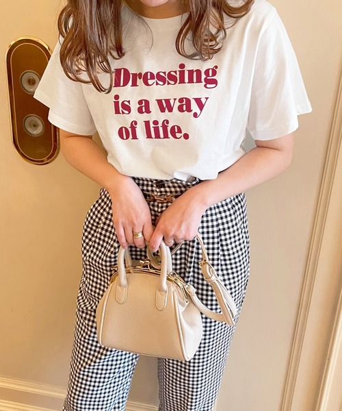 apres jour（アプレジュール）の「アソートロゴT【ZOZOTOWN限定アイテム】【4AP】（Tシャツ/カットソー・レディース・アイボリー/ライトピンク/オフホワイト/ホワイト系その他・X-LARGE/フリー）」の2枚目の写真