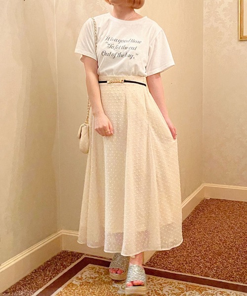 apres jour（アプレジュール）の「アソートロゴT【ZOZOTOWN限定アイテム】【4AP】（Tシャツ/カットソー・レディース・アイボリー/ライトピンク/オフホワイト/ホワイト系その他・X-LARGE/フリー）」の22枚目の写真