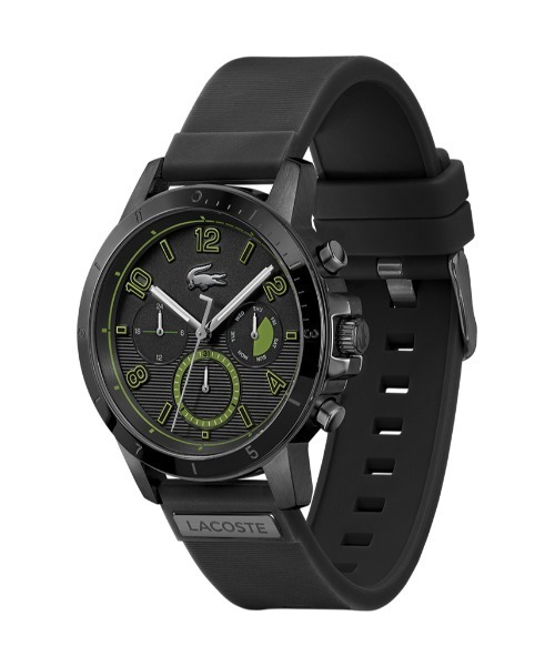LACOSTE（ラコステ）の「【LACOSTE】ラコステ TOPSPIN マルチファンクション 腕時計（アナログ腕時計・メンズ・ブラック×シルバー/シルバー/ブラック・FREE）」の6枚目の写真