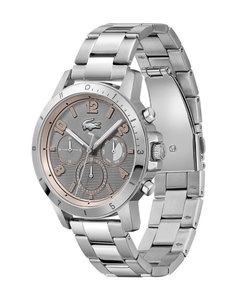 LACOSTE（ラコステ）の「【LACOSTE】ラコステ TOPSPIN マルチファンクション 腕時計（アナログ腕時計・メンズ・ブラック×シルバー/シルバー/ブラック・FREE）」の8枚目の写真