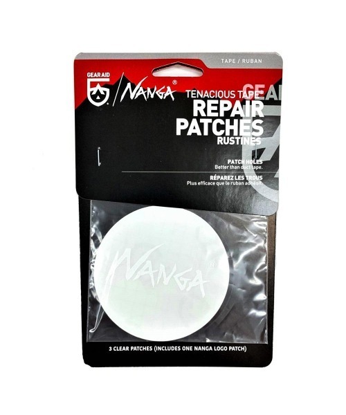 NANGA（ナンガ）の「NANGA×GEAR AID REPAIR PATCHES/ ナンガ×ギアエイド リペアパッチ（アウトドアグッズ・メンズ・クリア・FREE）」の3枚目の写真