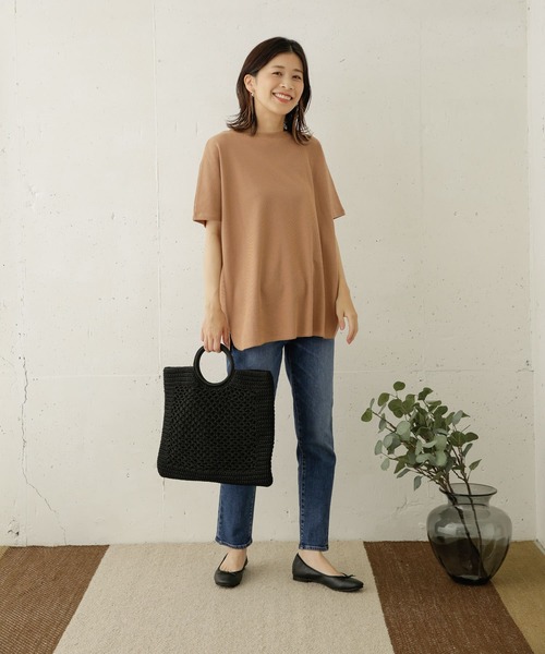 URBAN RESEARCH DOORS（アーバンリサーチドアーズ）の「ストレッチテーパードデニム（デニムパンツ・レディース・インディゴブルー/ブラック・36/38）」の10枚目の写真