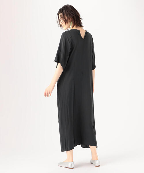 流行アイテム セール ウォッシャブルレーヨン Tomorrowland トゥモローランド のワンピース ウォッシャブルレーヨン ワイドスリーブ ワンピース ワンピース ワンピース Tomorrowland トゥモローランド のファッション 人気公式店