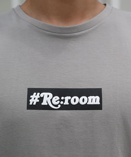 #Re:room(リルーム)の「ボックスロゴフォーミングプリントビッグノースリーブ(タンクトップ・メンズ・ホワイト/ブラック/ベージュ・SMALL/MEDIUM)」の19枚目の写真