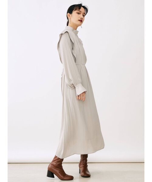 MURUA（ムルーア）の「ニットベストセットワンピース（ワンピース・レディース・アイボリー/グリーン・FREE）」の6枚目の写真