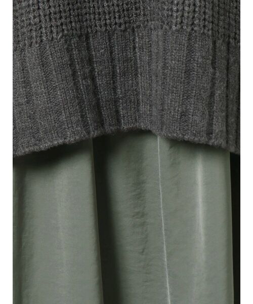 MURUA（ムルーア）の「ニットベストセットワンピース（ワンピース・レディース・アイボリー/グリーン・FREE）」の18枚目の写真