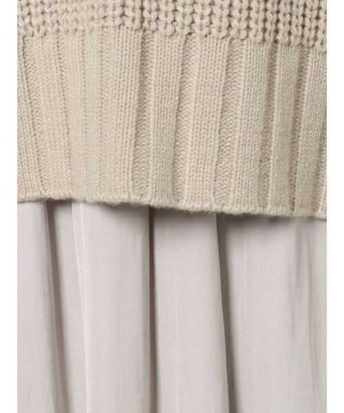MURUA（ムルーア）の「ニットベストセットワンピース（ワンピース・レディース・アイボリー/グリーン・FREE）」の20枚目の写真