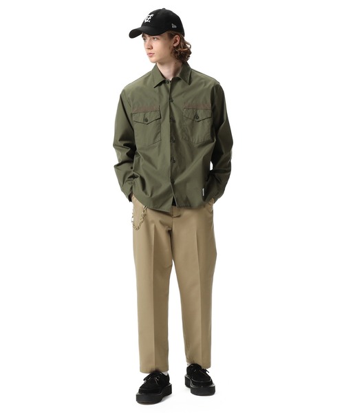 uniform experiment（ユニフォームエクスペリメント）の「WASHED TAPERED CHINO（チノパンツ・メンズ・ブラック/グレー/ベージュ・1/2/4/3）」の13枚目の写真