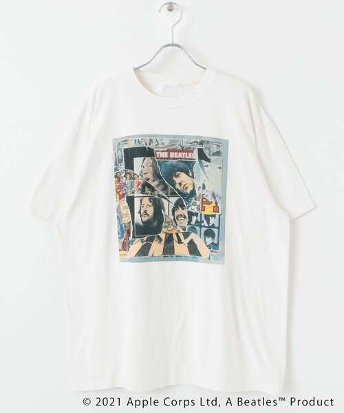 URBAN RESEARCH（アーバンリサーチ）の「URBAN RESEARCH iD　BEATLES 1969 COLLAGE T-SHIRTS（Tシャツ/カットソー・メンズ・ホワイト/スミクロ・MEDIUM/LARGE）」の17枚目の写真