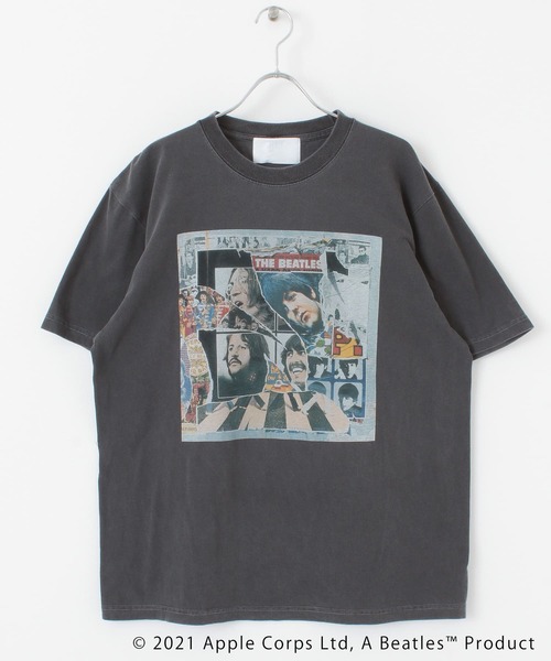URBAN RESEARCH（アーバンリサーチ）の「URBAN RESEARCH iD　BEATLES 1969 COLLAGE T-SHIRTS（Tシャツ/カットソー・メンズ・ホワイト/スミクロ・MEDIUM/LARGE）」の8枚目の写真