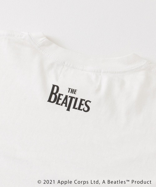 URBAN RESEARCH（アーバンリサーチ）の「URBAN RESEARCH iD　BEATLES 1969 COLLAGE T-SHIRTS（Tシャツ/カットソー・メンズ・ホワイト/スミクロ・MEDIUM/LARGE）」の15枚目の写真