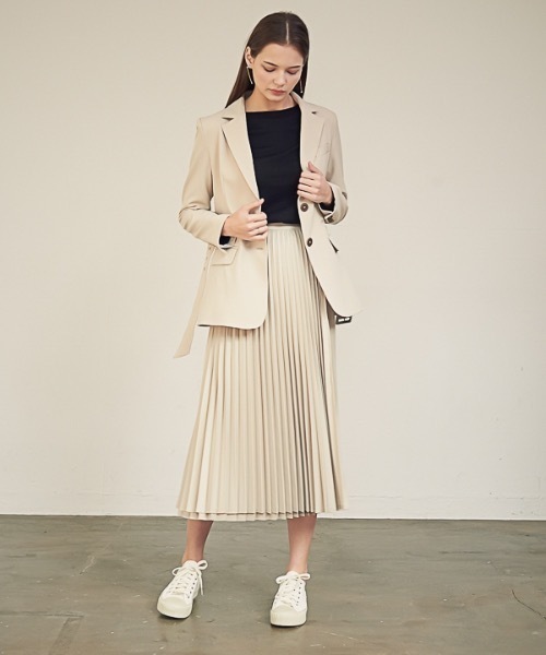 ACUD（アクド）の「【ACUD 】ガイアパンツラップスカート / Gaia Pleats Wrap Skirt（スカート・レディース・ブラック/ベージュ・FREE）」の14枚目の写真