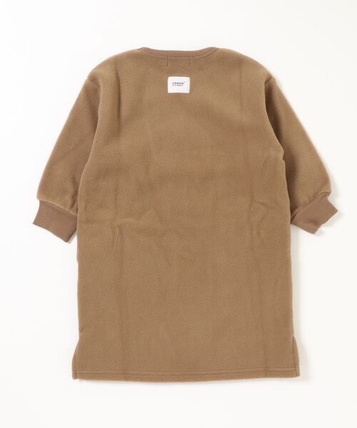 GENERATOR（ジェネレーター）の「GENERATOR　フリースワンピース（ワンピース・キッズ・ベージュ/カーキ/ブラック・M/L/XL/S）」の9枚目の写真