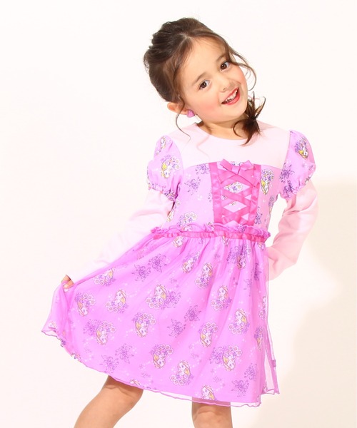 Disney（ディズニー）の「ディズニー プリンセス ワンピース 5522K（ワンピース・キッズ・グリーン系その他/ネイビー/その他24/イエロー/その他23/その他25/ブルー・110cm/130cm/90cm/120cm/100cm）」の20枚目の写真