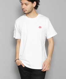 RM/バックサガラ刺繍クルーネック半袖Tシャツ