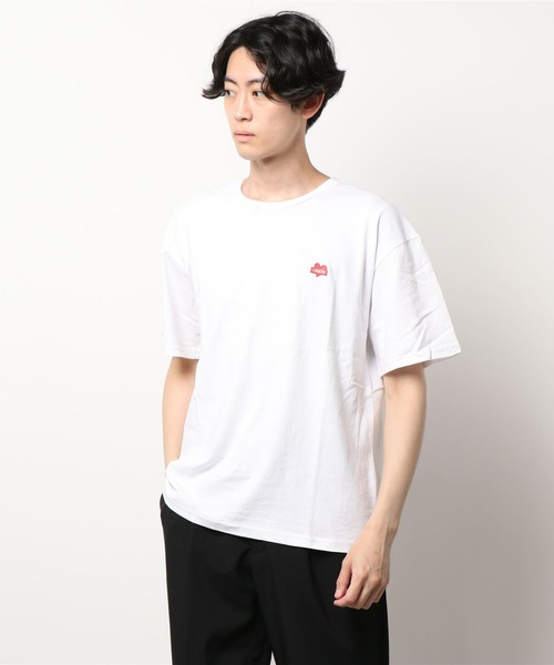 CERCA（チェルカ）の「RM/バックサガラ刺繍クルーネック半袖Tシャツ（Tシャツ/カットソー・メンズ・ホワイト/ブラック/ホワイト系その他/ブラック系その他・MEDIUM/X-LARGE/LARGE）」の12枚目の写真