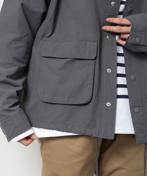 BIG BILL（ビッグビル）の「【 BIG BILL / ビッグビル 】 オーバーダイ ブルゾン X58601D BNU（ブルゾン・メンズ・サックスブルー/チャコール/カーキ・L/M）」の22枚目の写真