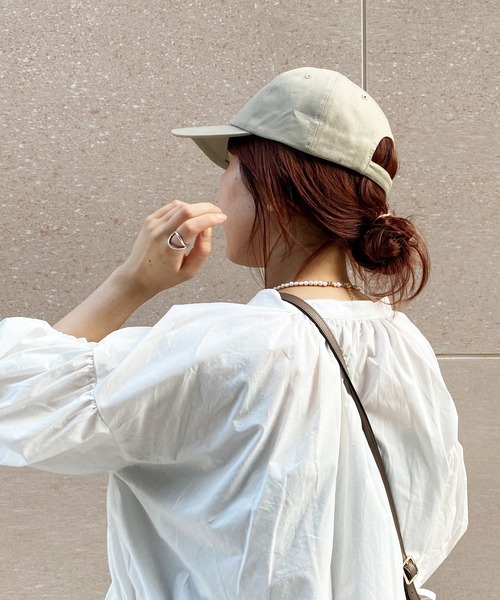 DouDou（ドゥドゥ）の「キャップ（キャップ・レディース・ブラック/ベージュ・FREE）」の12枚目の写真