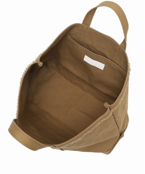 SLOBE IENA（スローブイエナ）の「【VIOLETTE ROOM/バイオレットルーム】 コットンキャンバストートバッグ◆（トートバッグ・レディース・キャメル・FREE）」の10枚目の写真