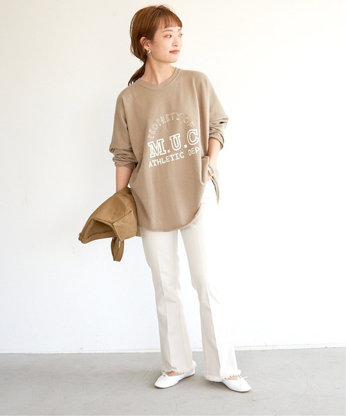 SLOBE IENA（スローブイエナ）の「【VIOLETTE ROOM/バイオレットルーム】 コットンキャンバストートバッグ◆（トートバッグ・レディース・キャメル・FREE）」の13枚目の写真