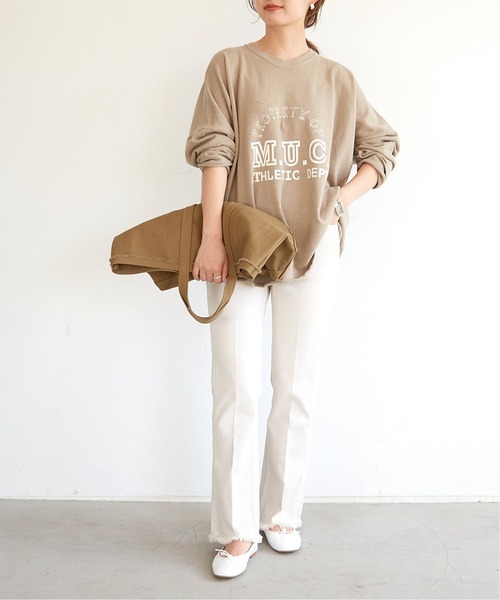 SLOBE IENA（スローブイエナ）の「【VIOLETTE ROOM/バイオレットルーム】 コットンキャンバストートバッグ◆（トートバッグ・レディース・キャメル・FREE）」の9枚目の写真