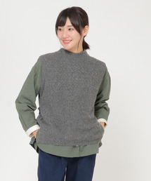 【メディア紹介商品】ウールコンバックシャンリボンベスト