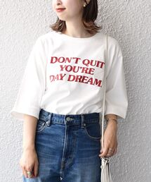 SHIPS | ワイドロゴステッチTEE(Tシャツ/カットソー)