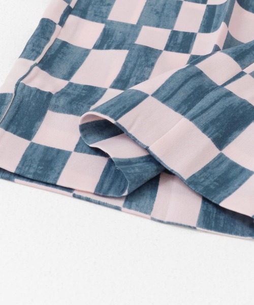 KBF(ケイビーエフ)の「チェッカープリントイージーパンツ(その他パンツ・レディース・ブルー系その他/ブラウン系その他・ONE)」の18枚目の写真