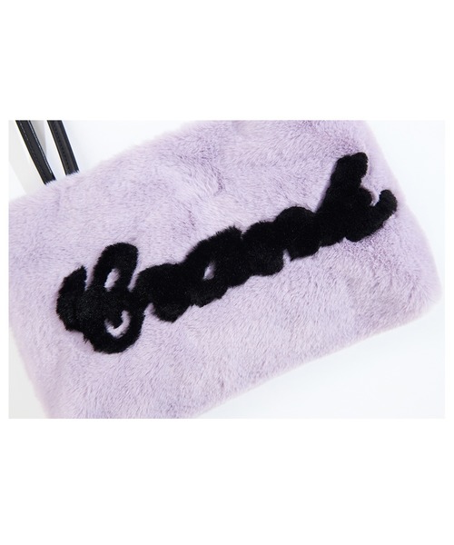 CRANK(クランク)の「A'GEM/9 × .kom『CRANK/クランク』ECO FUR SHOULDER BAG/エコファー ショルダーバッグ(ショルダーバッグ・レディース・パープル/ネイビー/A・FREE)」の10枚目の写真