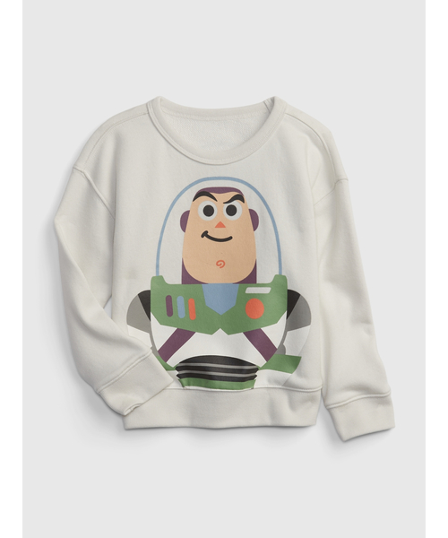 GAP（ギャップ）の「Babygap ディズニー クルーネックスウェットシャツ（スウェット・キッズ・ライトグレー/オレンジ/ホワイト系その他/ライトブルー・4-5 YRS/18-24M/12-18 M/5 YRS/3 YRS/2-3 YRS）」の2枚目の写真