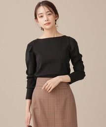 NANO universe | ショルダータックリブカットソー 長袖(Tシャツ/カットソー)