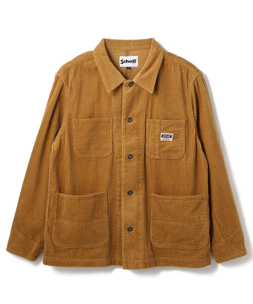 Schott コーデュロイ オーバーオール Schott N.Y.C ショット コーデュロイ オーバーオール パンツ