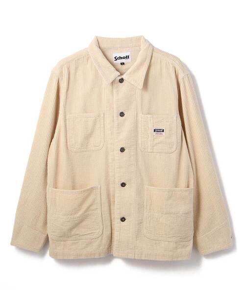 schott（ショット）の「Schott/ショット/CORDUROY COVERALL