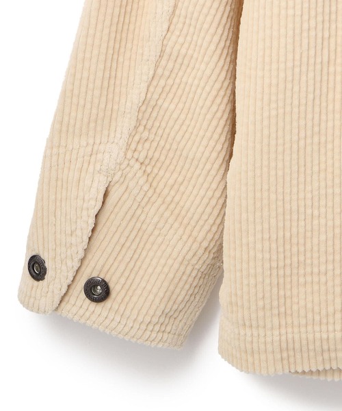 schott（ショット）の「Schott/ショット/CORDUROY COVERALL/コーデュロイ カーバーオール（ブルゾン・メンズ・ブラック/ベージュ/ホワイト・MEDIUM/LARGE/XX-LARGE/X-LARGE）」の10枚目の写真