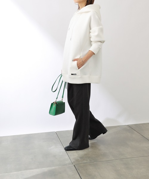 COLONY 2139(コロニートゥーワンスリーナイン)の「ダンボールビッグシルエットパーカー※ユニセックス対応(パーカー・メンズ・ブラック/ホワイト/カーキ・LARGE/X-LARGE/MEDIUM)」の9枚目の写真