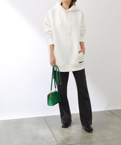 COLONY 2139(コロニートゥーワンスリーナイン)の「ダンボールビッグシルエットパーカー※ユニセックス対応(パーカー・メンズ・ブラック/ホワイト/カーキ・LARGE/X-LARGE/MEDIUM)」の10枚目の写真